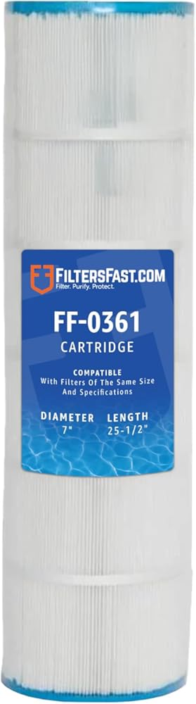 Filters Fast FF-0361 Pool Filter Compatible Replacement for Hayward C4020, CX 870, CX870-XRE and Compatible Replacement for Pleatco PA100N, PA100N/-M/-4/PAK4