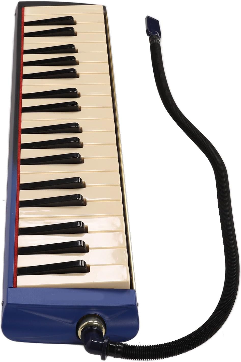37 Key Melodica Instrument Piano, Air Keyboard with 2 Mouthpieces, Double Soft Tubes, Carrying, ABS Material for Beginners, Music Classrooms and Live Performances