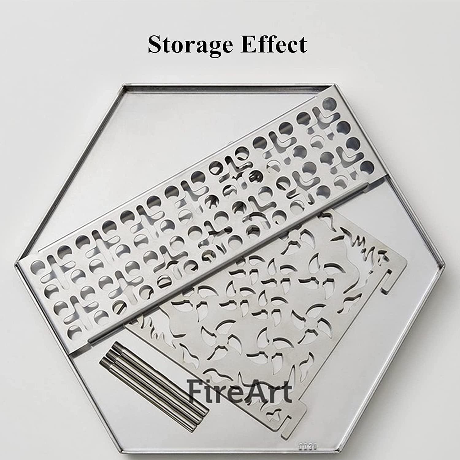 BBQ Grill Outdoor Portable Outdoor Fire Pits, Wood/Charcoal Burning Firepit Bowls, Bonfire Atmosphere Heating Lamp, Barbecue BBQ Grill Stove for Patio Backyard Garden Camping