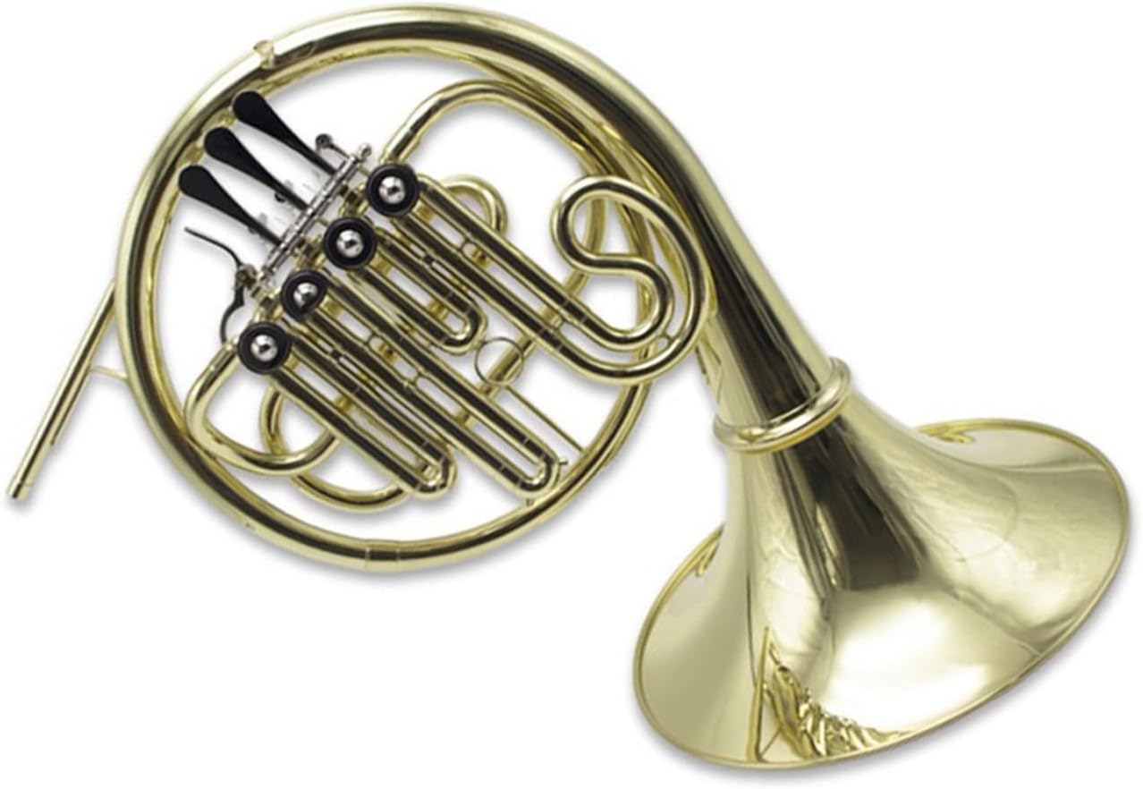4 Key French Horn French Horn B Flat To F Key Single Row Suitable For Beginners And Professional Performance