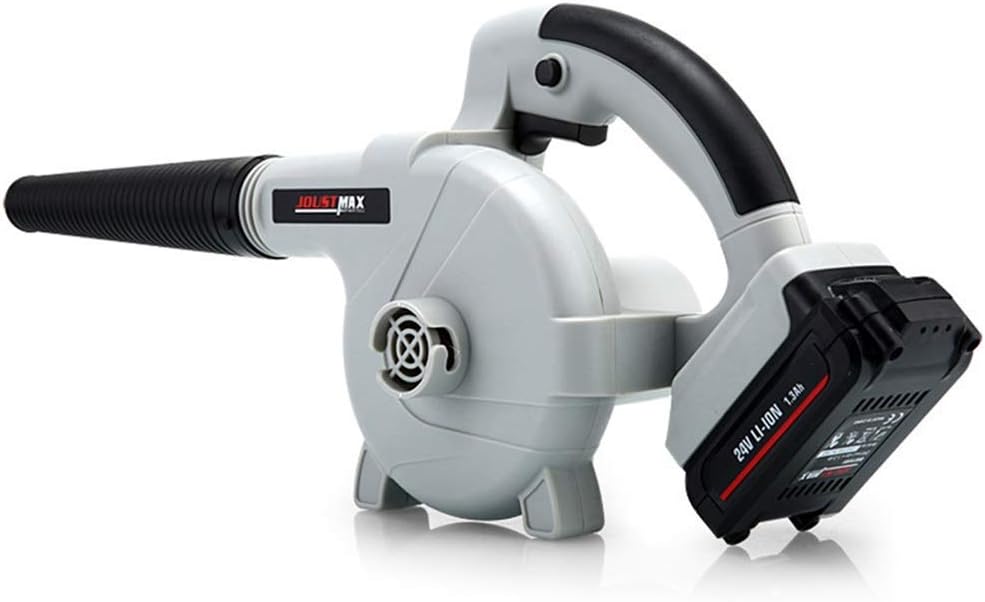 Convenient Electric Leaf Blower, Vacuum Shredder with Collection Bag Carry Strap Variable Blow Speed for Yard Grass Or Leaves Cleaning (Color : 2×Battery, Size : 4.0Ah) TDF (2×Battery 4.0AH)