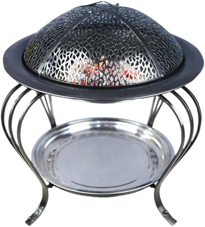 Outdoor Fireplaces Household Charcoal Fire Pits Modern Winter Heating Brazier Outdoor Courtyard Smokeless Pit Garden BBQ Grill Patio Furniture Fire Pits