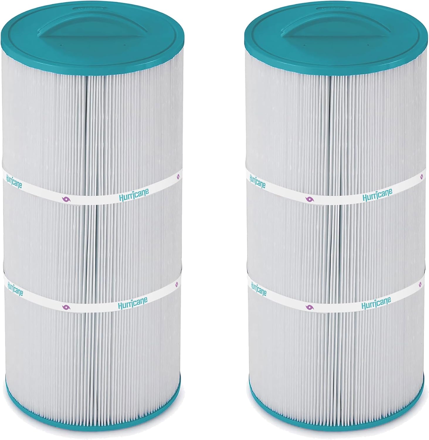 Hurricane Filters 2 Pack HF7375-01 Advanced Spa Filter Cartridge - Replacement for PCD75N, Unicel C-7375, Filbur FC-3964, Caldera 75