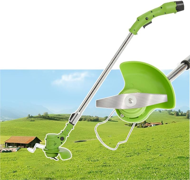 Small Handheld Lawn Mower, Portable Rechargeable Lawn Edge Trimmer, Cutting Diameter: 14cm, 18000rpm/Min, Freely Retractable, Suitable for Garden Weeds and Lawns