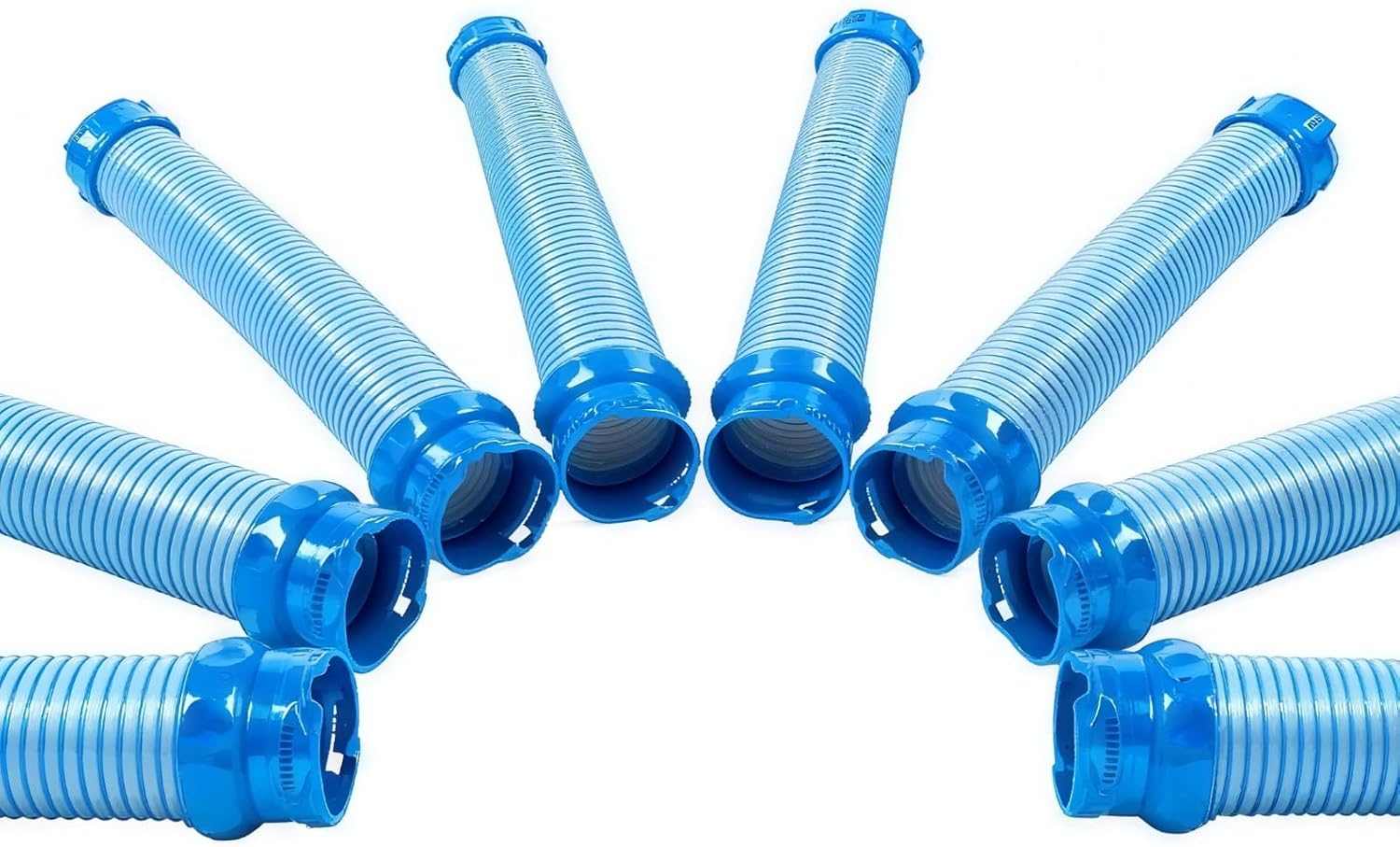 Pool Cleaner Hose, Heavy-Duty Twist Lock Replacement Kit, 39-Inch Vacuum Hoses for Zodiac MX6 MX8 T3 T5 X7, Swimming Pool Maintenance Accessories (8Pcs)