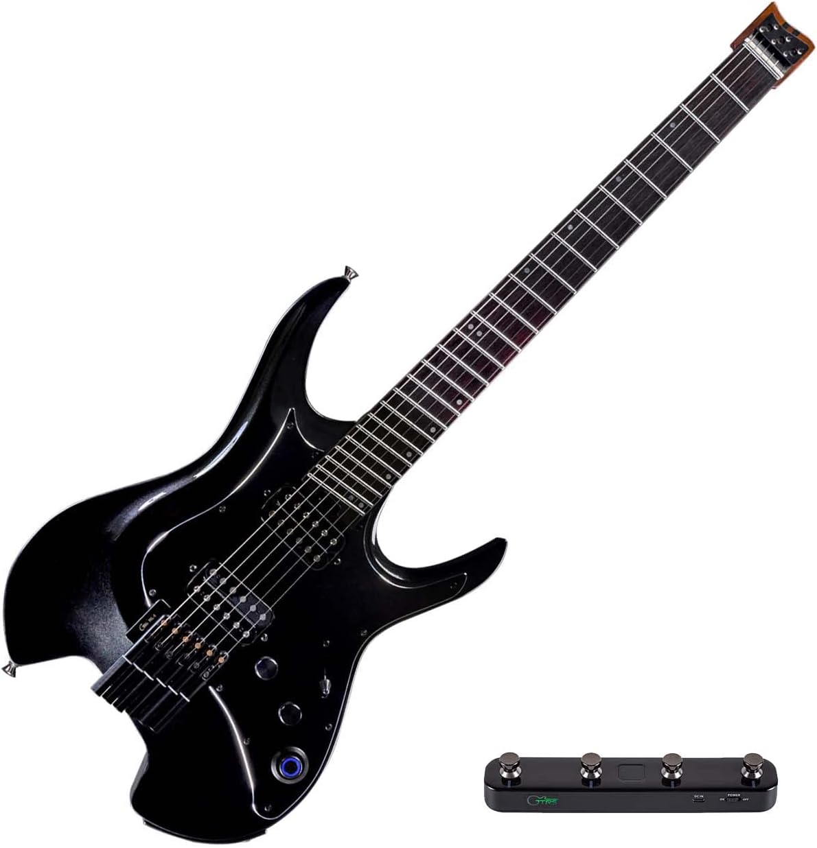 GTRS W800 Professional Electric Guitar Kit with Intelligent Process System and GTRS Wireless Footswitch Controller