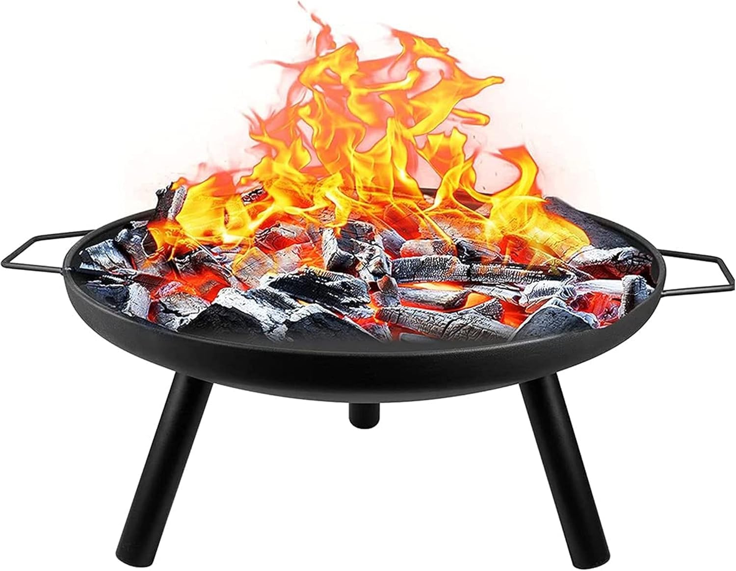 ItzZa Portable Fire Pit & Bowls w/Handle,Patio Heater Fireplaces