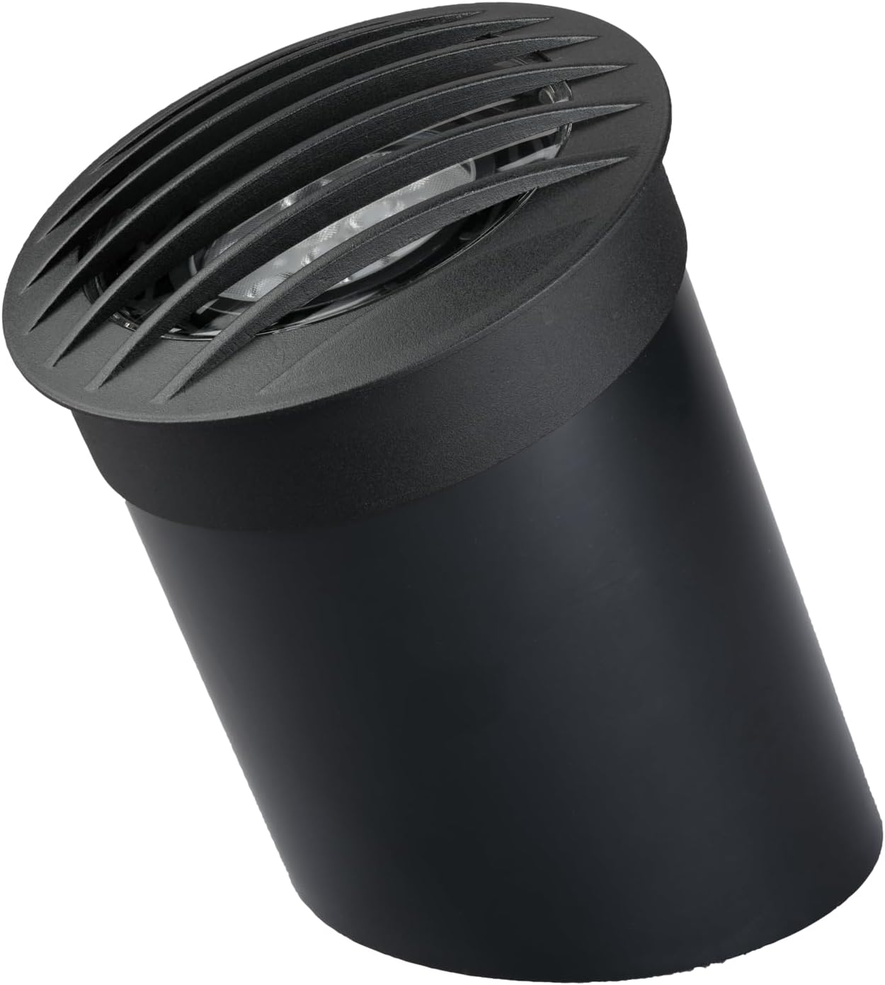 Kichler Well Light with Brass Rock Guard Par36 (Drop-in) in Black Brass, Landscape Lighting, (9.85