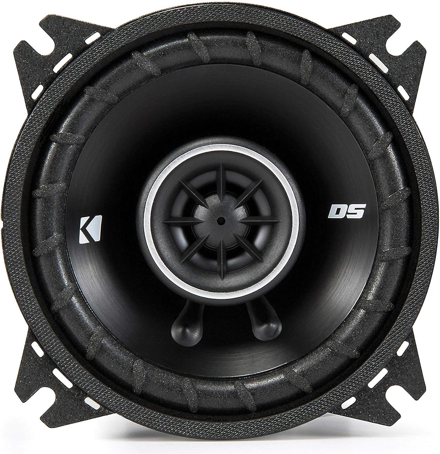 KICKER DSC40 4-Inch (100mm) Coaxial Speakers, 4-Ohm (Pair)