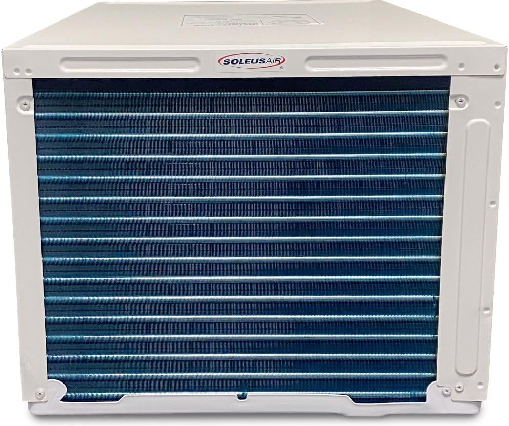 WS5-10HW-301 Electronic Saddle Air Conditioner with Heat and WiFi, 10000 BTU Cooling & Heating Capacity, 74 pts/day Dehumidifying Capacity, Dehumidifier Mode, MyTemp Sensor, Digital Temperature