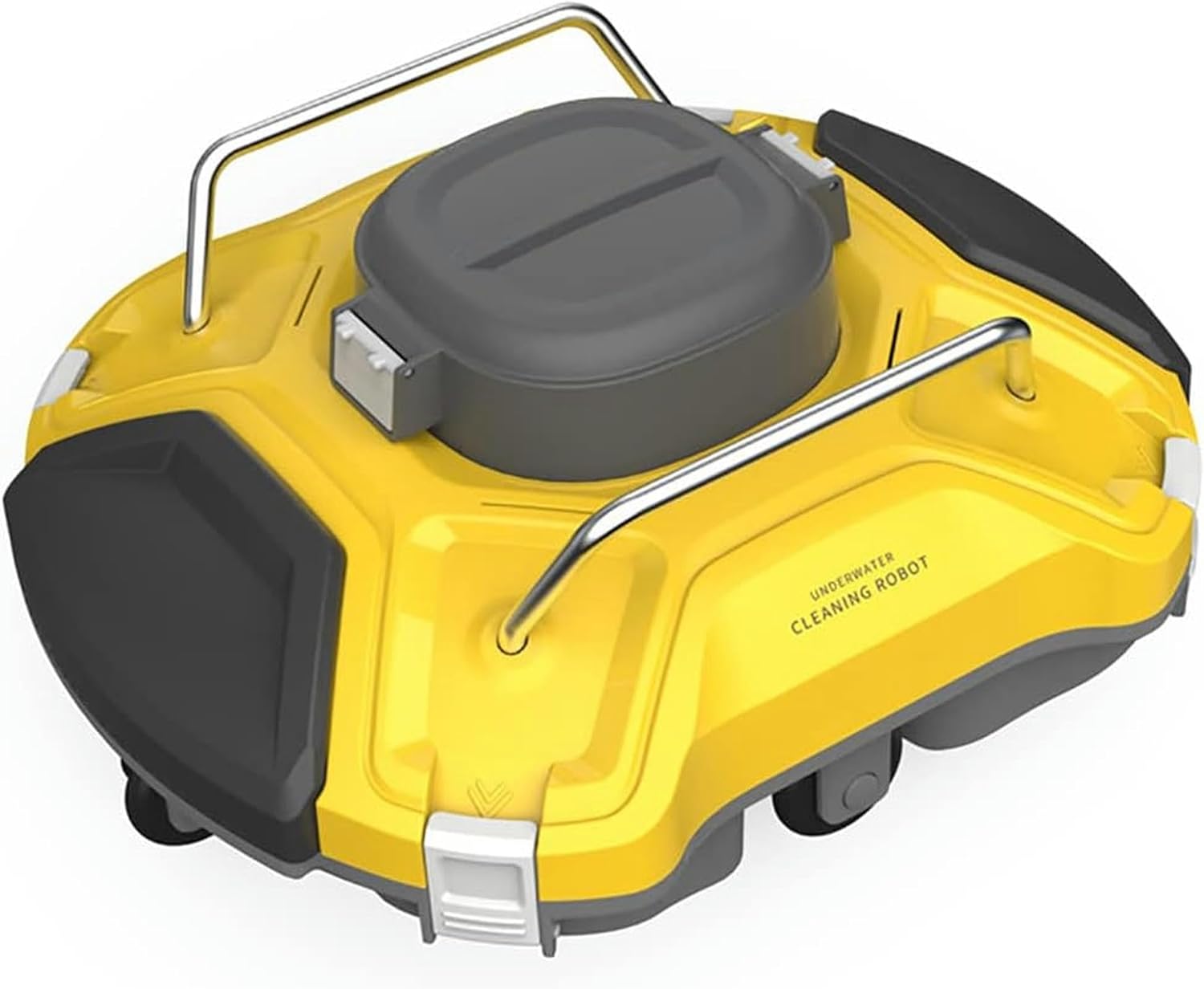 Cordless Robotic Pool Cleaner, Auto Dock Technology, Automatic Pool Robot Vacuum with 90 Mins Running Time, Rechargeable, for Above Ground Pools Up to 550 Sq.ft