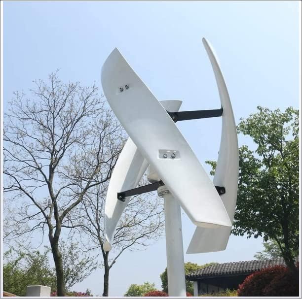 3000/4000W Levitation Upright Wind Turbine, No Noise Vertical Magnetic Wind Generator with Charge Controller 12V-220V Vertical Axis Wind Turbine