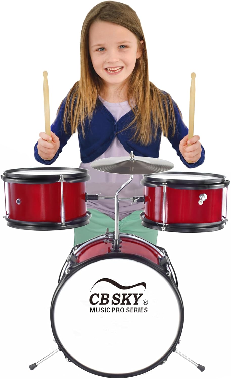 5-piece Kids/Junior Drum Set 13