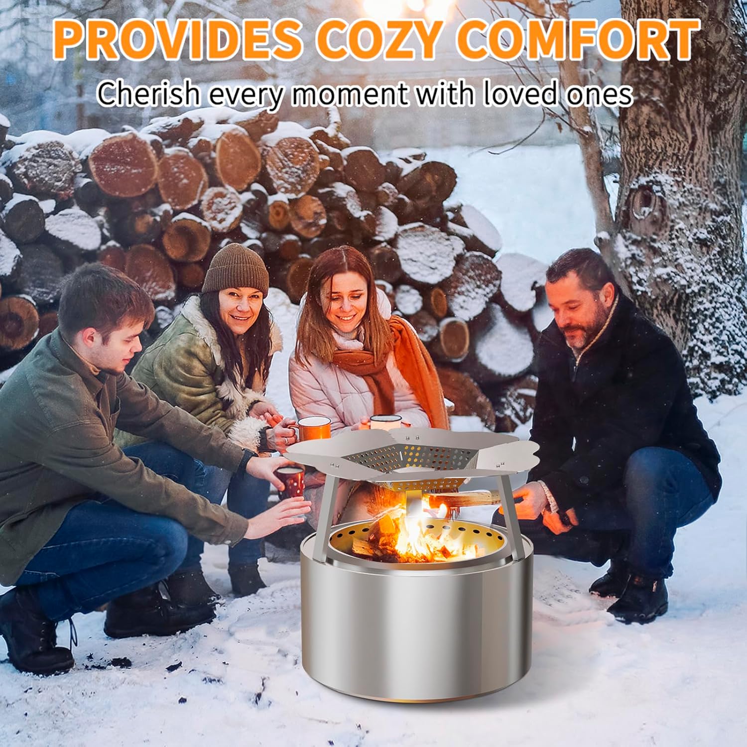 Upgraded Heat Deflector for Solo Stove Yukon 27