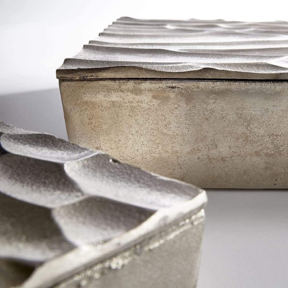 Cyan Design 10084 Containers & Trays, Silver-Grey-Smoke