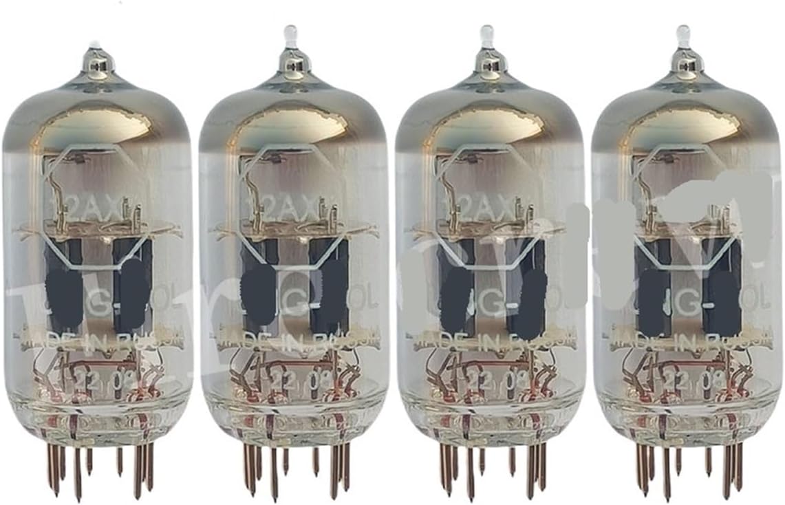 12AX7 ECC83 Vacuum Tube Replaces 6N4 5751 HiFi Audio Tube AMP Amplifier kit DIY Matching Four-Way(4pcs Matched Quad)