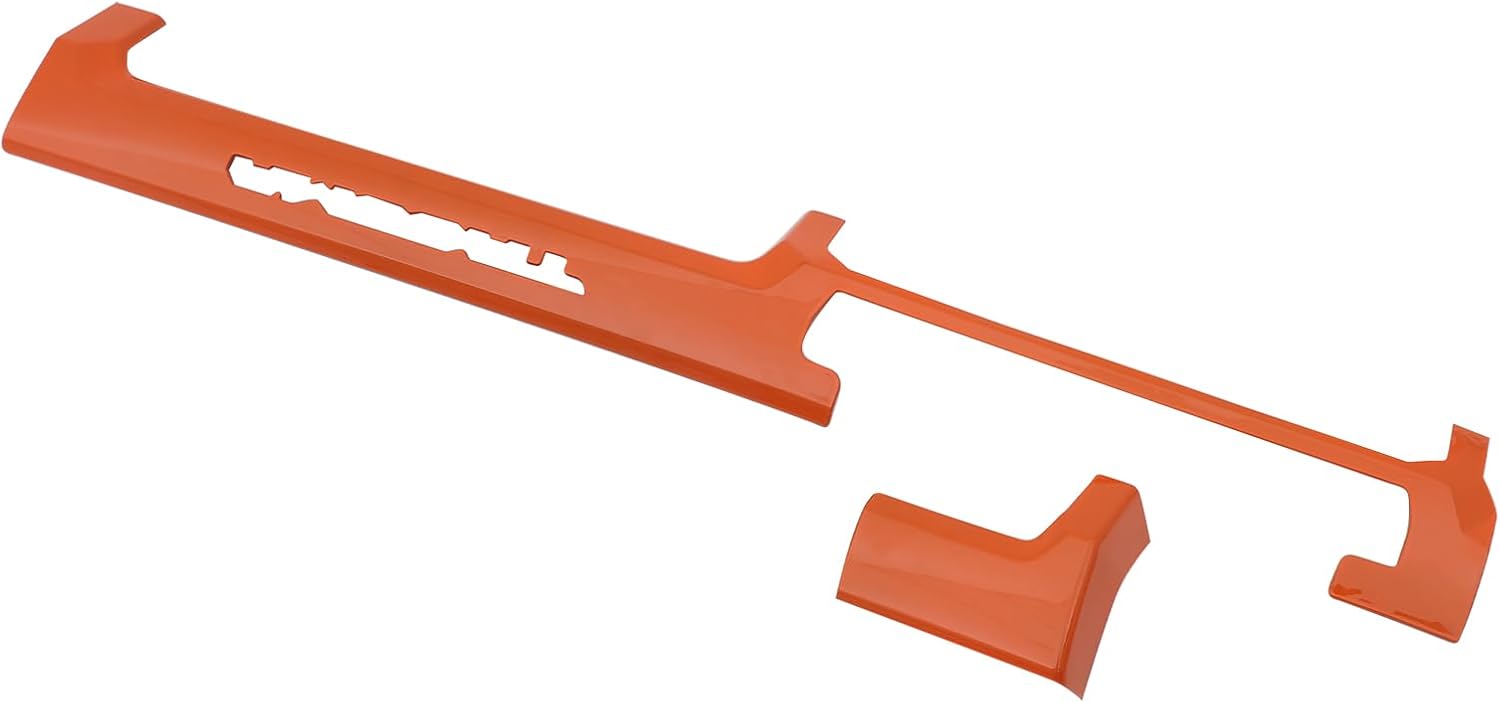 Aunginsy Center Console Dashboard Panel Cover Trim Strips Compatible with Toyota Tacoma 2024 2025 2026, Car Instrument Molding Panel Decorative Frame Protector ABS Accessories (for 14.3in Screen)