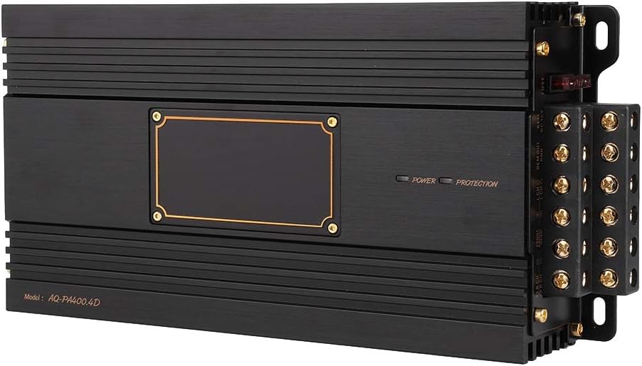 Car Amplifier, Audio Power Amp Module for Vehicle Stereo Sound System, Car Stereo Power Amplifier Unit, Automobile Audio Booster, Replacement Amplifier Board for Speakers