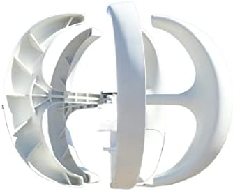 3000W High Power Vertical Axis Wind Turbine Generator for Home, 12V/24V/48V with MPPT Technology, Quiet & Efficient Windmill for Farm & Garden Energy Production