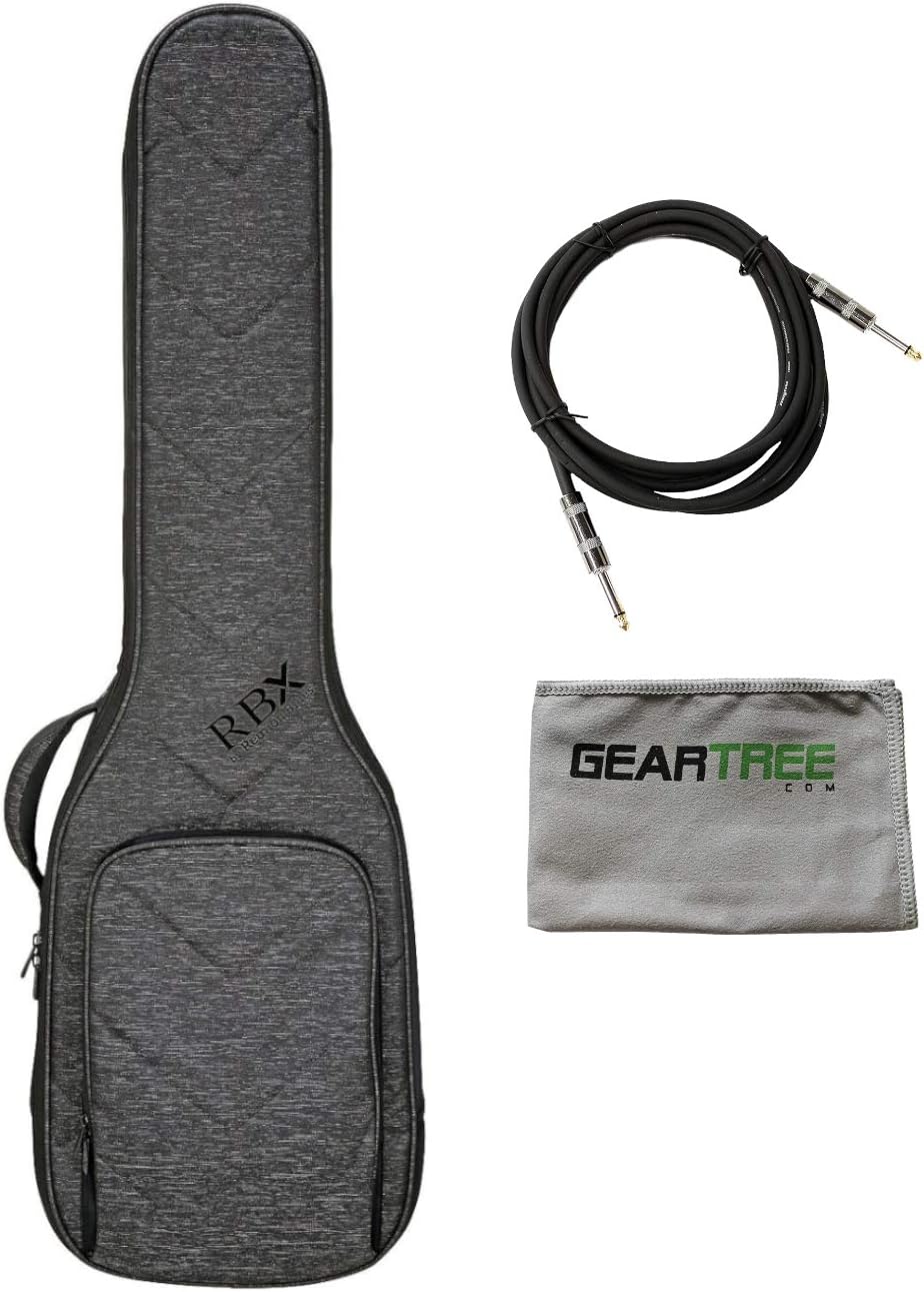 Reunion Blues RBXOB4 RBX Oxford Series Bass Guitar Gig Bag w/Cable and Cloth