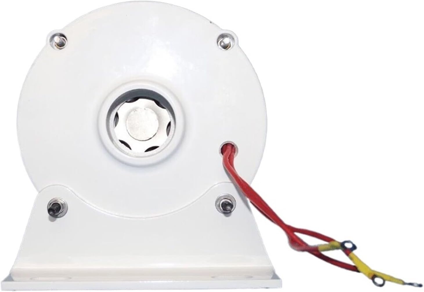 Wind Turbine Generator Kit 6000W 12V 24V 48V Permanent Magnet Generator Low Resistance for Wind Turbine DIY with Base Low Starting Speed for Home(Single Shaft,48V_5000W)