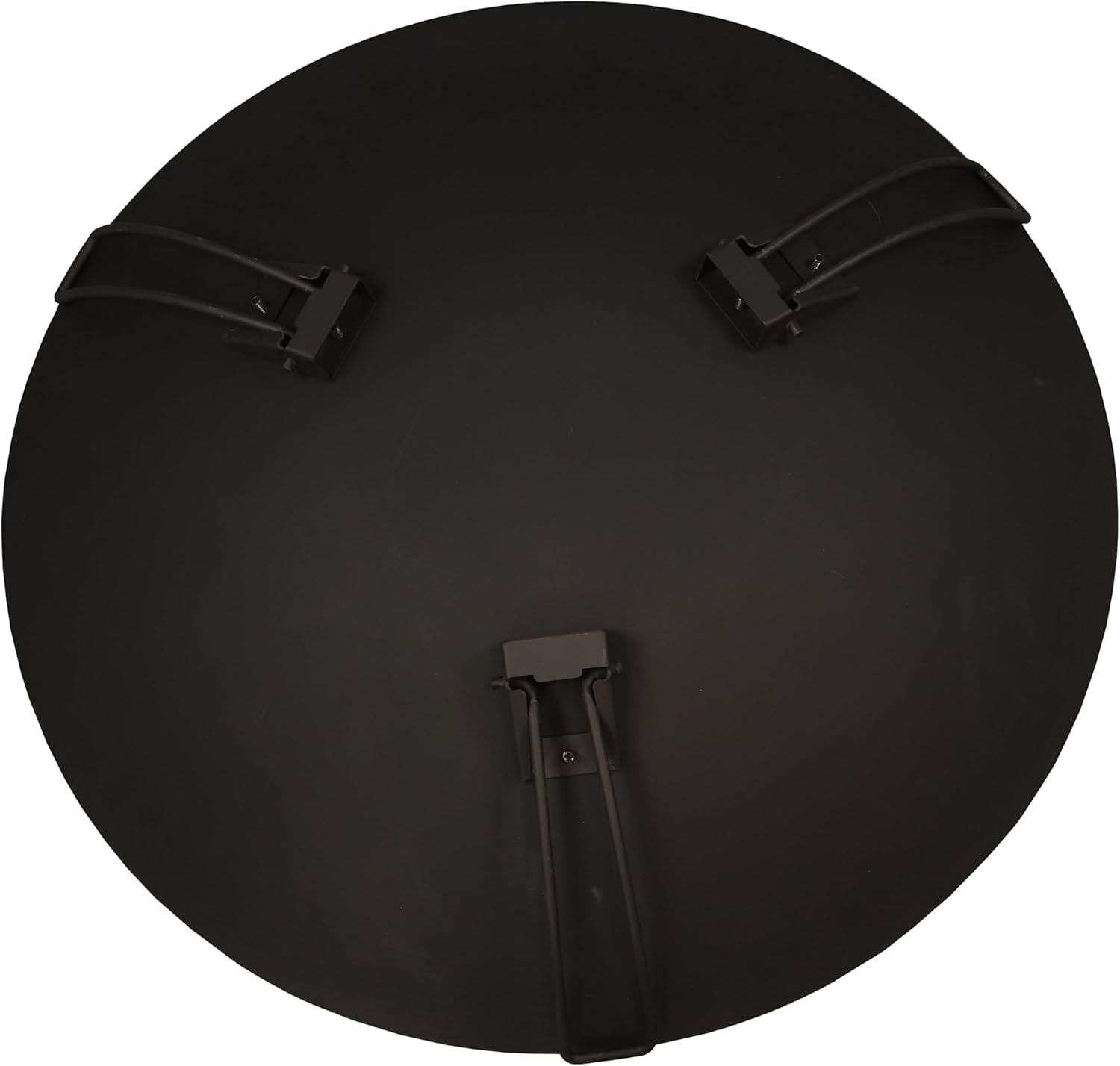 Sunnydaze Portable Folding Fire Pit- Outdoor Classic Ebony 24