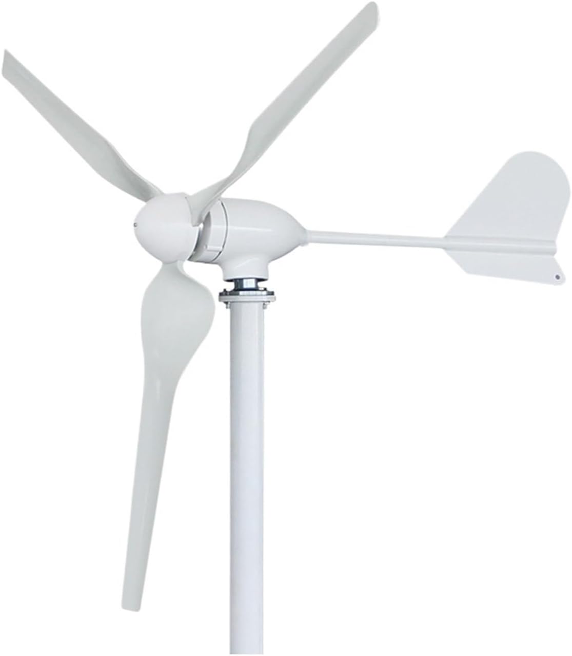 Wind Turbine Generator Kit, 1KW Horizontal Axis Wind Power Turbine For Home Electric Generator 1000W 12V 24V 48V Energy Windmill Low Wind Speed Starting Wind Turbines for Hybrid Solar Wind System(24V_