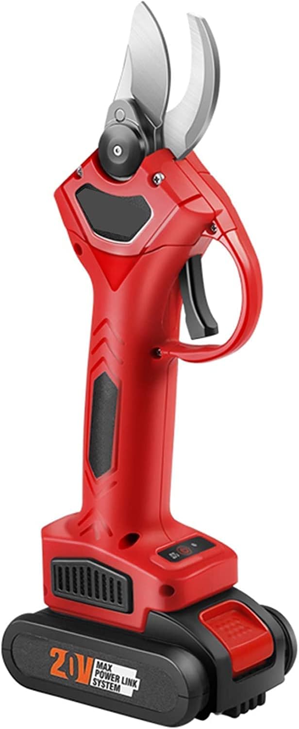 Garden Secateurs Rechargeable Electric Pruning Shears 16.8V Electric Tree Pruning Machine with 2.0Ah Lithium Battery Cutting Diameter