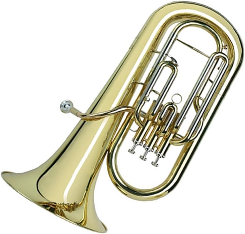 Euphonium B Flat Major Three Key Professional Brass Instrument Euphonium All-brass Instrument