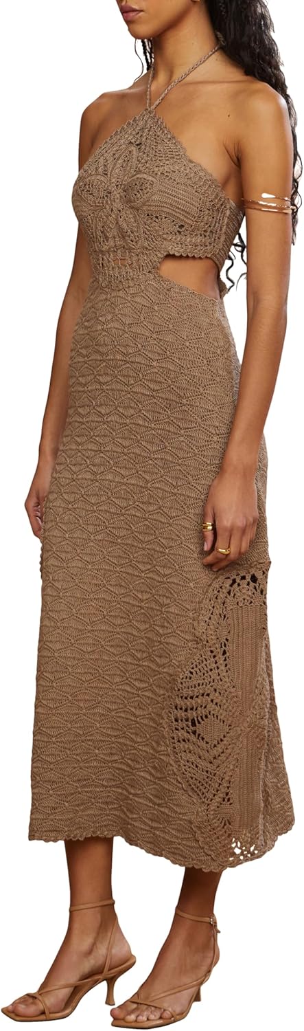 AMUR Women's Clara Midi Knit Dress