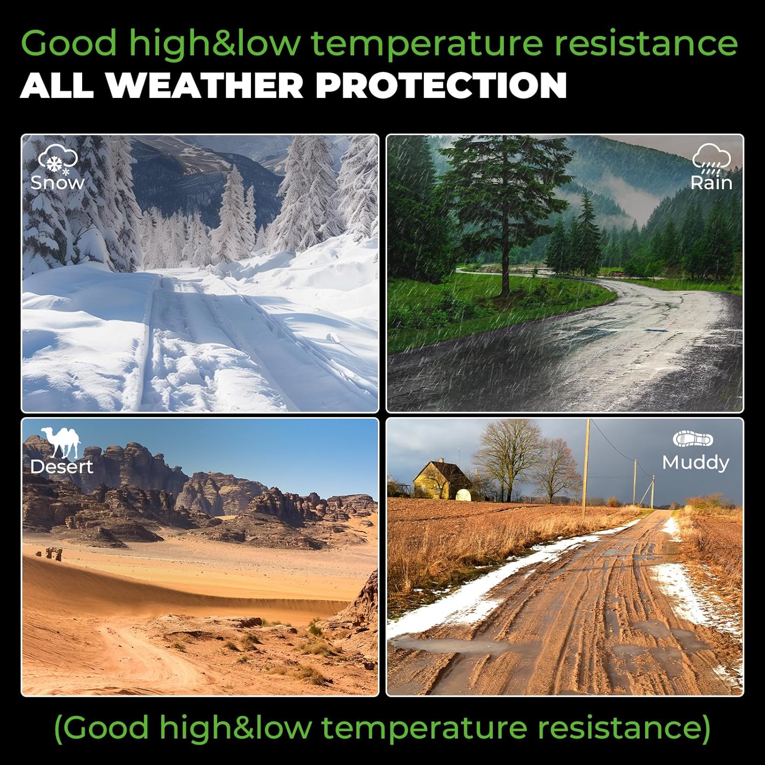 Floor Mats & Cargo Liner Fit for 2020-2024 Cadillac XT6 (6 Seats),All Weather Protection TPE Anti-Slip Automotive Full Set Floor Liners with Backrest Mats Custom Cadillac XT6 Accessories