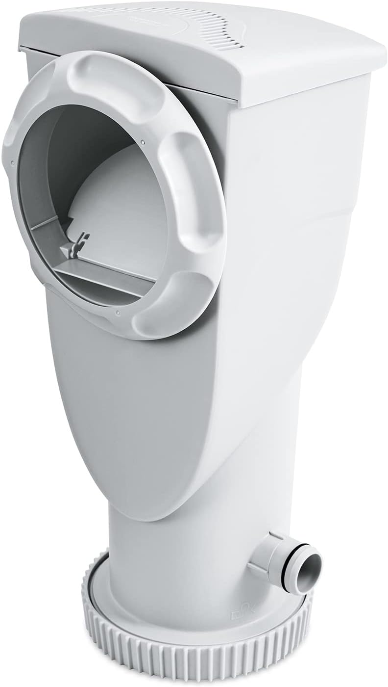 Funsicle SkimmerPlus 1000 GPH 2-in-1 Filter Pump and Skimmer System with Clamps and 1.5