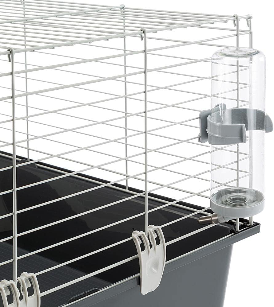 Ferplast Cavie Guinea Pig Cage & Rabbit Cage | Pet Cage Includes All Accessories to Get You Started & a 1-Year Warranty