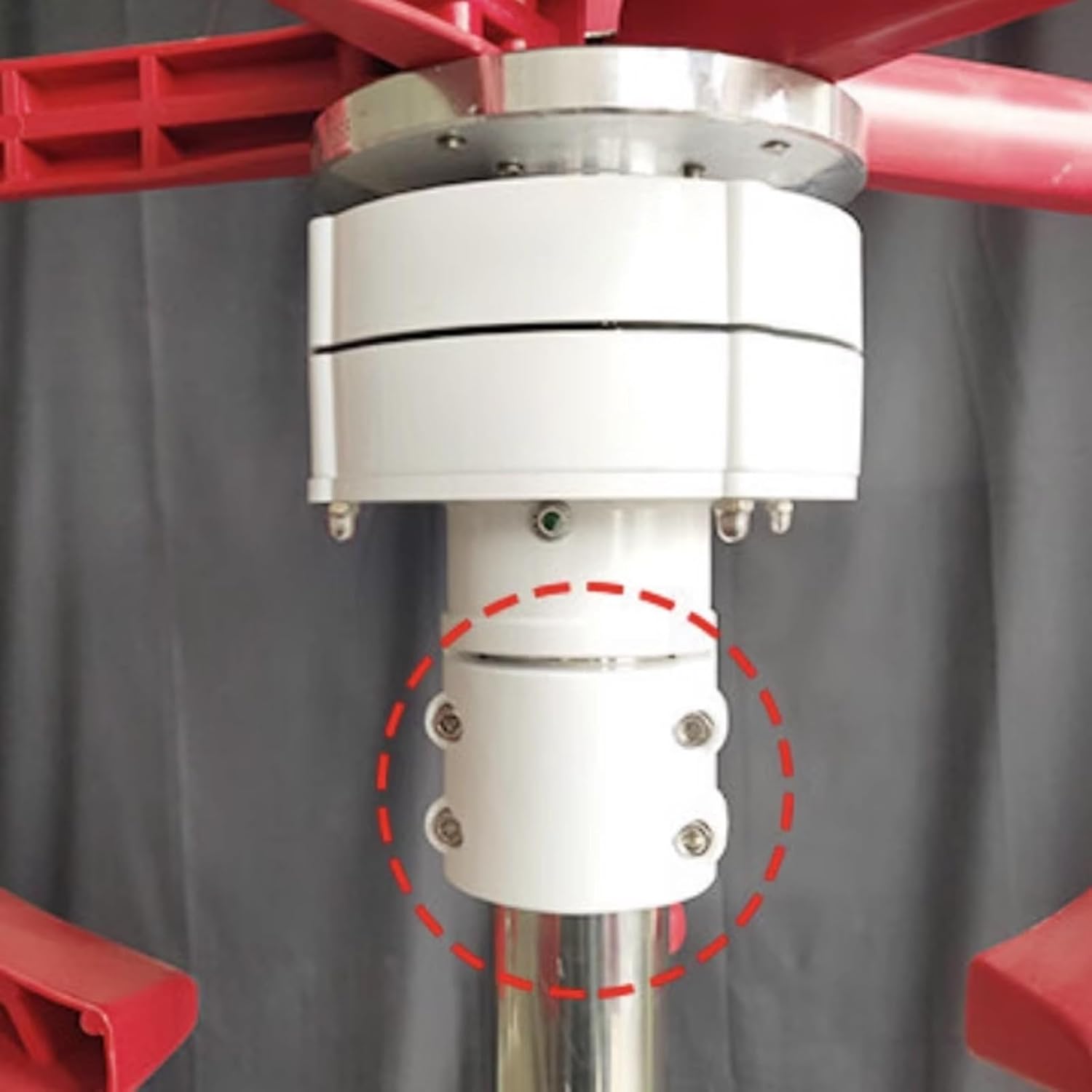 Wind Turbines Generator Kit 12V 5 Blades Vertical Wind Turbines with Controller 400W 1000W Home Wind Turbines Three-Phase AC Permanent Magnet Generator for Boats(Black,1000W)