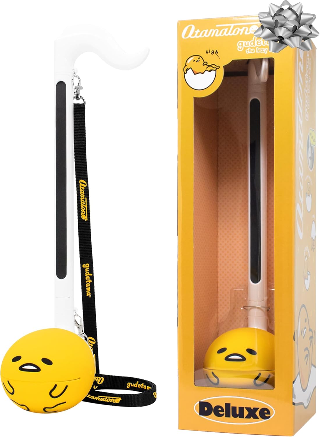 Otamatone Deluxe [Sanrio Gudetama] Electronic Musical Instrument Portable Synthesizer from Japan Maywa Denki from Japan