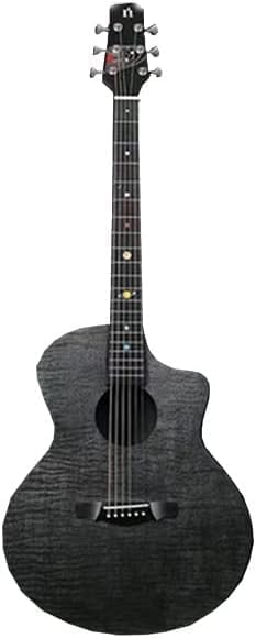 Guitar for Beginners, Precise Intonation Adjustment, More Balanced Tone, Smooth Playing, Hard and Non-deformable(Size:36 inches,Color:Black)
