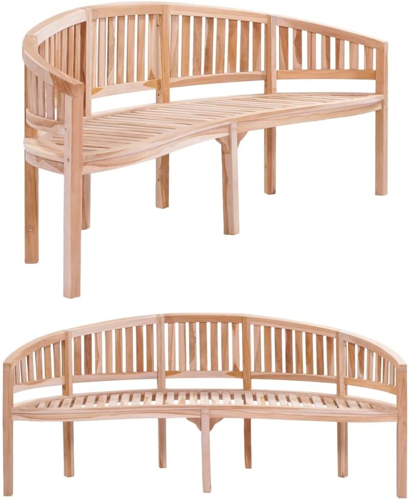 Patio Benches Banana Bench 78.7