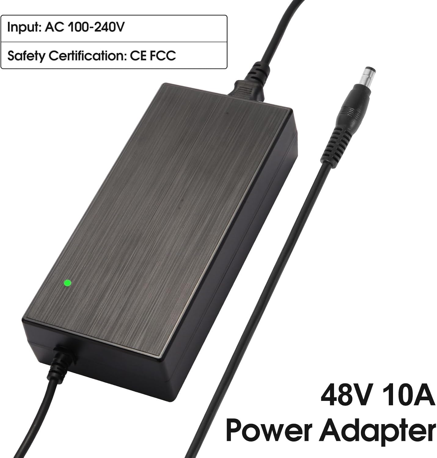 DC10A 480W 48V Power Supply 480W 48V 10A Adapter for Home Audio Amplifier ZA3, V3, V3 Mono, TB10D Amp,BT20A Pro for TPA3255 Stereo Class D Amplifier A07 & A07 MAX & A08 PRO & A70