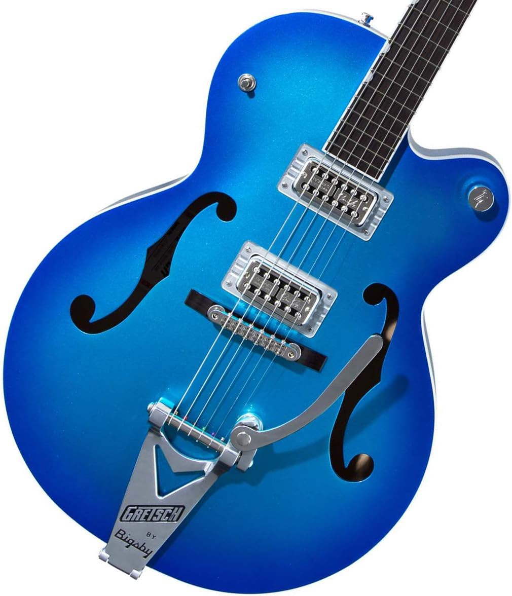 Gretsch G6120T Brian Setzer Signature Hot Rod - Candy Blue Burst