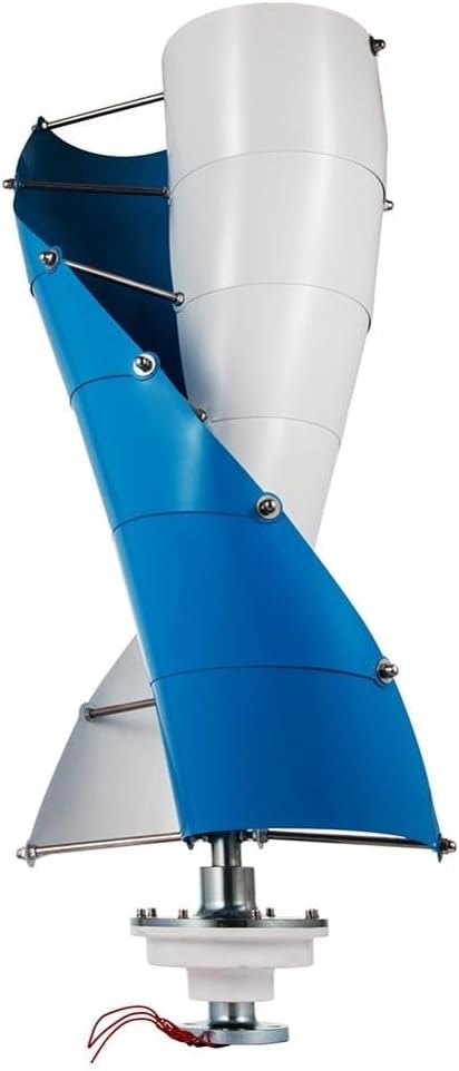 3000W Wind Vertical Turbine Generator Alternative Windmill 24V 48V MPPT Hybrid Controller for Home Use System Low Starting Speed for Home(Hybrid Control,12V)