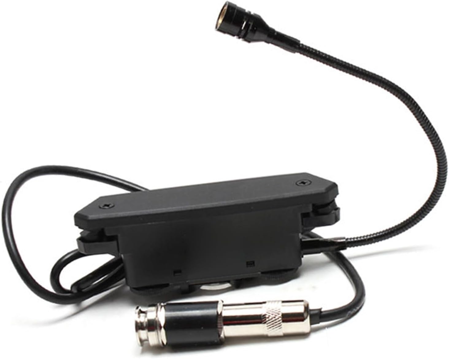 Professional Acoustic Guitar Pickup Preamp System Pickup Amplifier Speaker with Piezo Avoid Opening for 39-42 Inch Acoustic Bass Guitar Parts