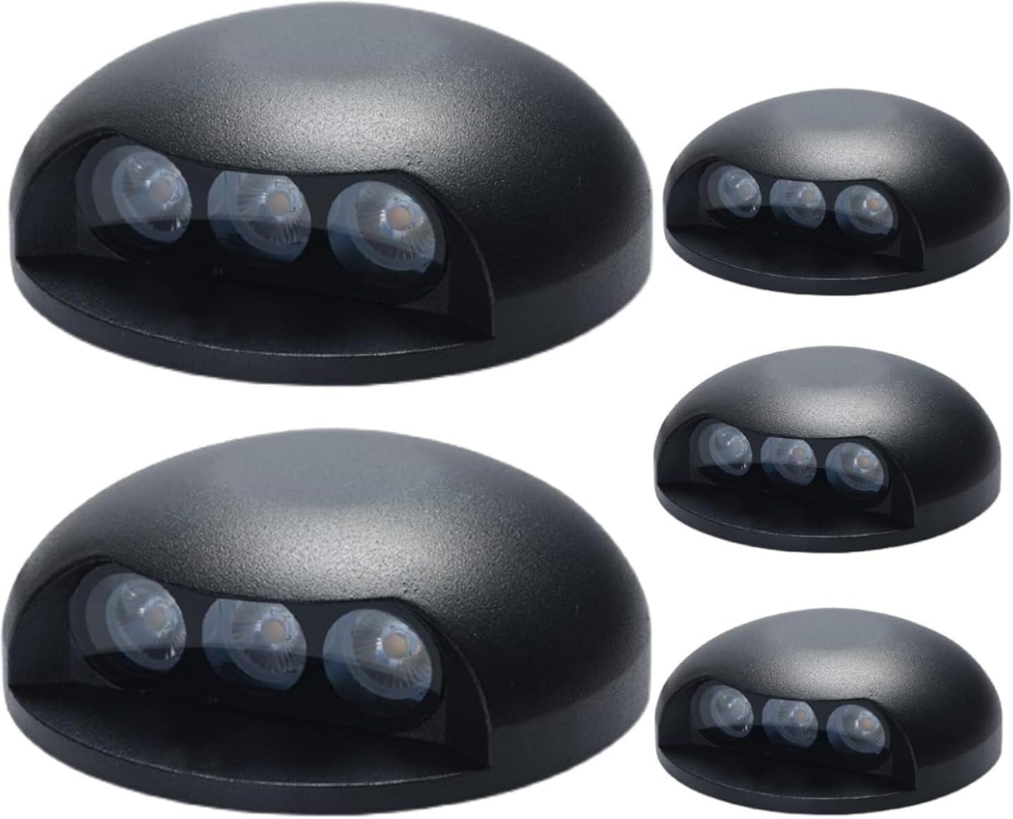IP65 Waterproof LED Ground Lights, Low Voltage Landscape Lighting for Garden, Driveway, Pathway