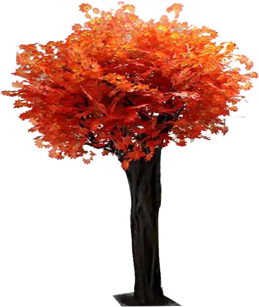 Artificial Red Maple Tree Centerpiece, Versatile Décor for Both Residential and Commercial Projects(10ft)