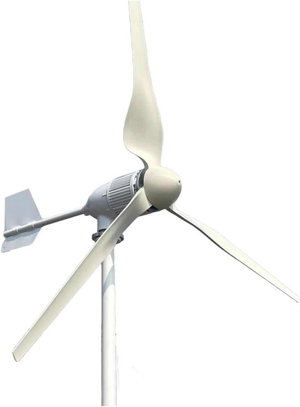 Wind Turbine Generators Kit, 20KW Horizontal Wind Turbine Generator 96V 48V 24V Windmill Strong Power Off Grid Inverter Output for Home Low Starting Speed for Home(Hybrid Control,96V_20KW)