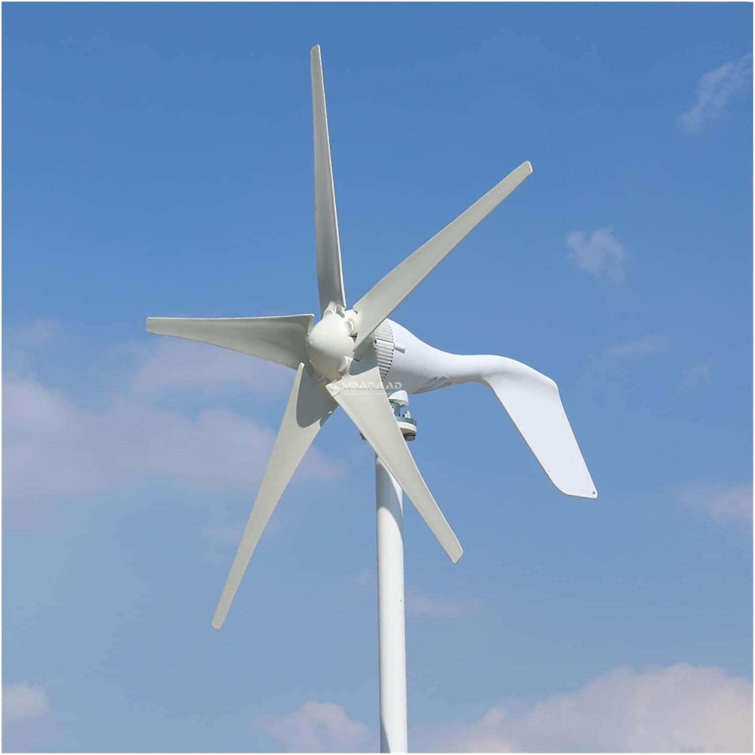 Wind Turbine Generator Kit, 1000w Wind Turbine Generator 12V 24V 48V DC 220v AC Home System Green Alternative Energy Solar Panels Home Energy Solutions for Hybrid Solar Wind System(MPPT Hybrid,48V)