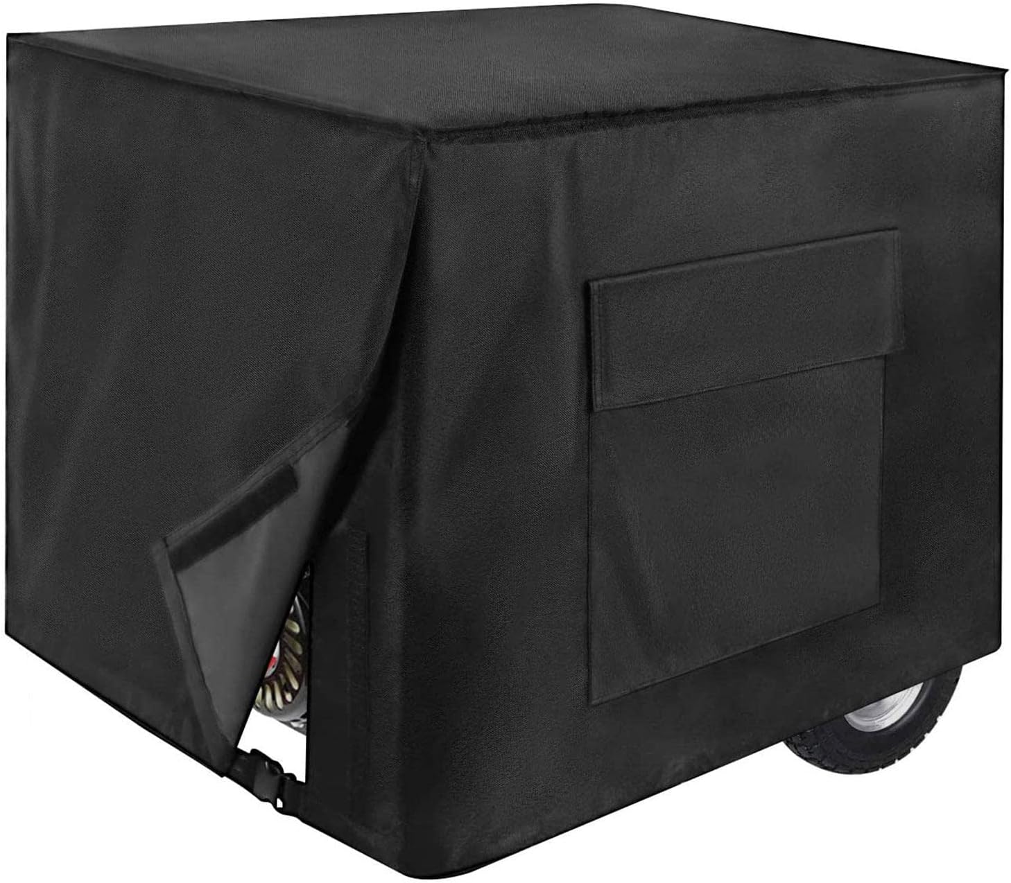 Portable Generator Cover | Waterproof Heavy Duty Thicken 600D Polyester Cover | Universal Generator Cover for Generators 5500-15000 Watt(A,S)