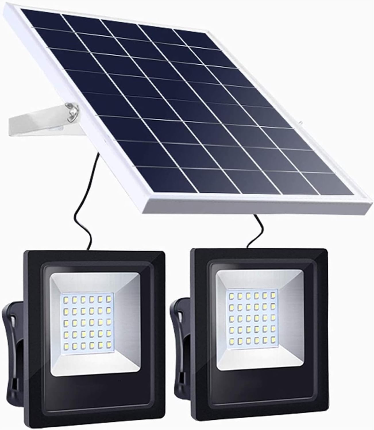 Courtyard Light Solar Energy Floodlights,Solar Lights from Dusk to Dawn,Outdoor Waterproof Garden Lights Indoor and Outdoor Street Lights