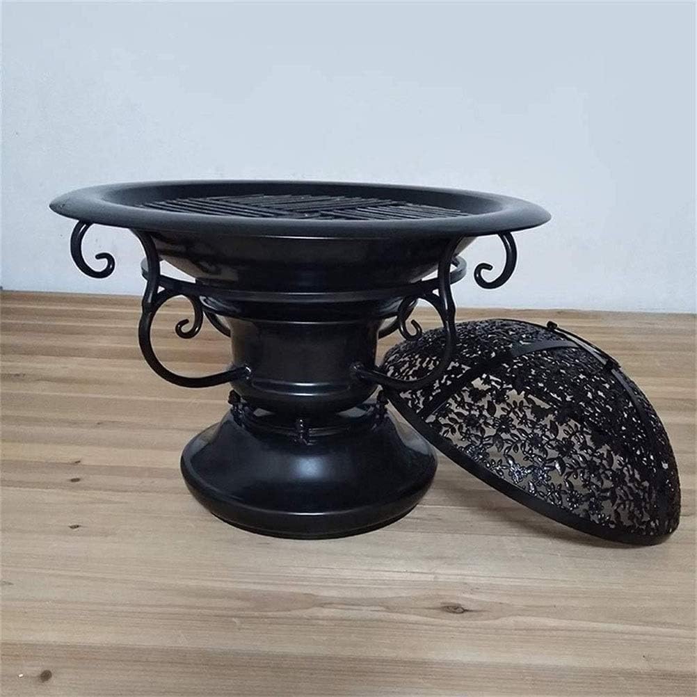 Fire Pits Outdoor Wood Burning Metal Garden Fire Pit Basket Heater