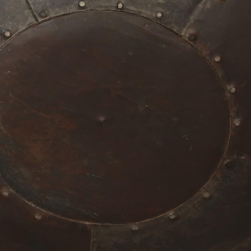 vidaXL Fire Pit 21.7x21.7x15.0 Iron