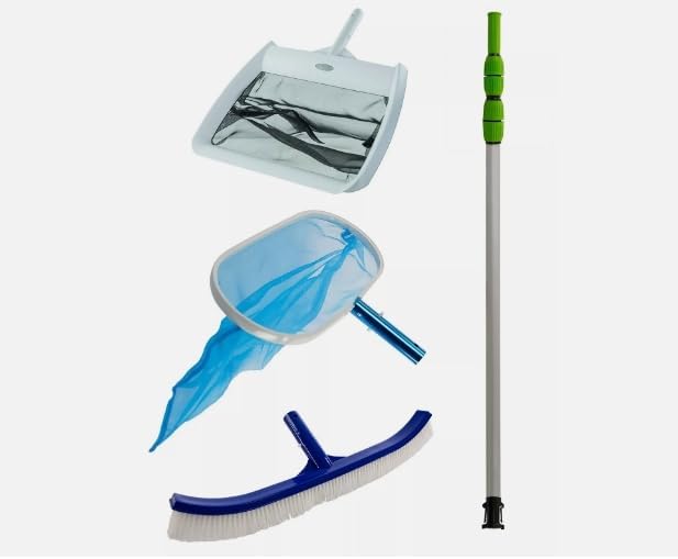 Aqua Select Maintenance Kit | includes EZ-Clip 7' - 21' Telescopic Pole, Pool...